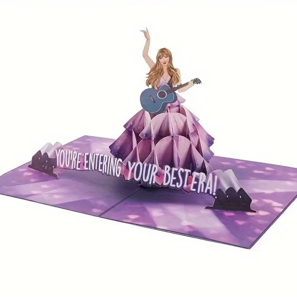 TAYLOR‎ SWIFT inspired Birthday Card Happy Swiftie
Gift Eras Tour Pop-up 🏰 - Picture 2 of 9